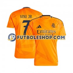 Segunda Equipación del Real Madrid VINI JR 7 2024-2025 Manga Corta para Hombre