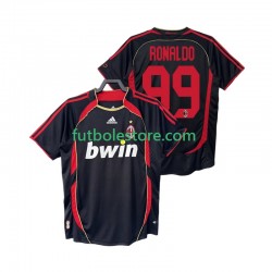 Tercera Equipación del AC Milan RONALDO 99 Retro 2006 2007 Manga Corta para Hombre