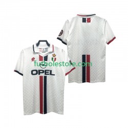 Segunda Equipación del AC Milan Retro 1996 1997 Manga Corta para Hombre