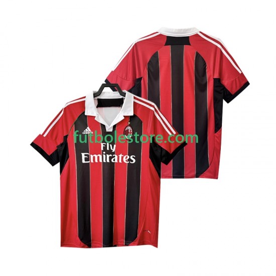 Primera Equipación del AC Milan Retro 2012 2013 Manga Corta para Hombre Primera Equipación del AC Milan Retro 2012 2013 Manga Corta para Hombre