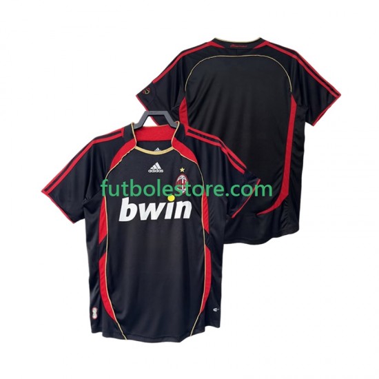 Tercera Equipación del AC Milan Retro 2006 2007 Manga Corta para Hombre Tercera Equipación del AC Milan Retro 2006 2007 Manga Corta para Hombre