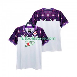 Segunda Equipación del ACF Fiorentina Retro 1992 1993 Manga Corta para Hombre