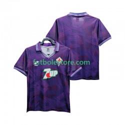 Primera Equipación del ACF Fiorentina Retro 1992 1993 Manga Corta para Hombre
