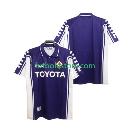 Primera Equipación del ACF Fiorentina Retro 1999 2000 Manga Corta para Hombre Primera Equipación del ACF Fiorentina Retro 1999 2000 Manga Corta para Hombre