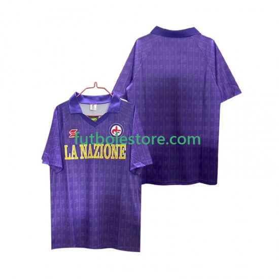 Primera Equipación del ACF Fiorentina Retro 1989 1990 Manga Corta para Hombre Primera Equipación del ACF Fiorentina Retro 1989 1990 Manga Corta para Hombre