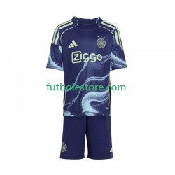Segunda Equipación del AFC Ajax 2025-2026 Manga Corta para Niño (Camiseta y pantalón) Segunda Equipación del AFC Ajax 2025-2026 Manga Corta para Niño (Camiseta y pantalón)