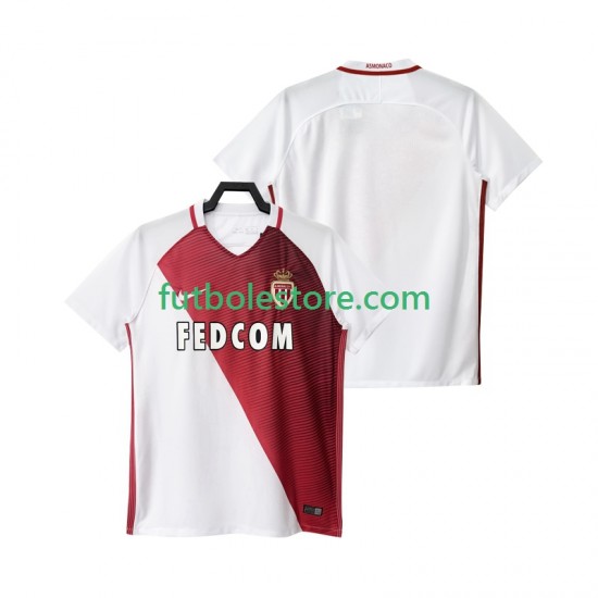 Primera Equipación del AS Monaco 2016 2017 Manga Corta para Hombre