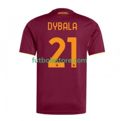 Primera Equipación del AS Roma Dybala 21 2025-2026 Manga Corta para Hombre Primera Equipación del AS Roma Dybala 21 2025-2026 Manga Corta para Hombre