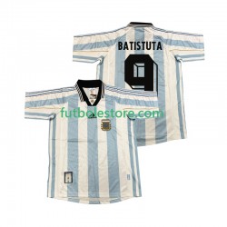 Primera Equipación del Argentina BATISUTA 9 Retro 1998 Manga Corta para Hombre Primera Equipación del Argentina BATISUTA 9 Retro 1998 Manga Corta para Hombre