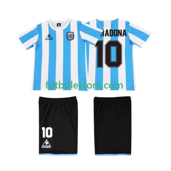 Primera Equipación del Argentina MARADONA 10 Retro 1986 Manga Corta para Niño (Camiseta y pantalón) Primera Equipación del Argentina MARADONA 10 Retro 1986 Manga Corta para Niño (Camiseta y pantalón)