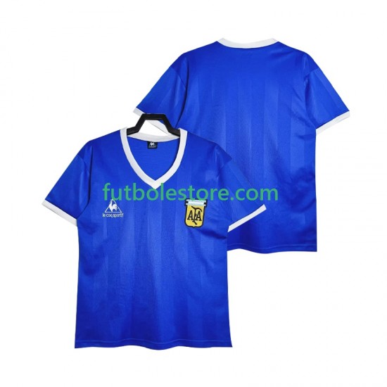 Segunda Equipación del Argentina Retro 1986 Manga Corta para Hombre Segunda Equipación del Argentina Retro 1986 Manga Corta para Hombre