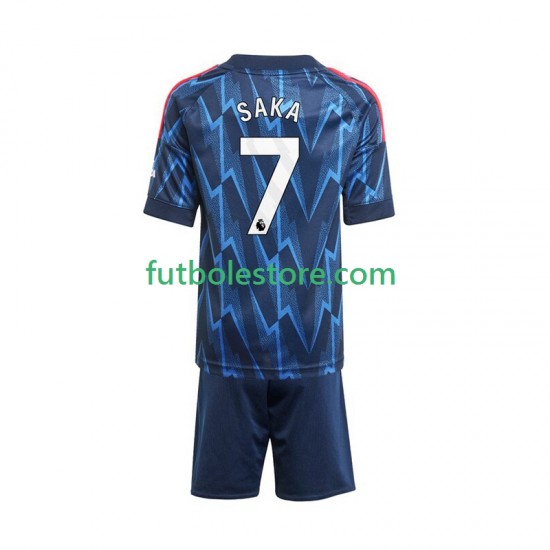 Segunda Equipación del Arsenal Bukayo Saka 7 2025-2026 Manga Corta para Niño (Camiseta y pantalón) Segunda Equipación del Arsenal Bukayo Saka 7 2025-2026 Manga Corta para Niño (Camiseta y pantalón)