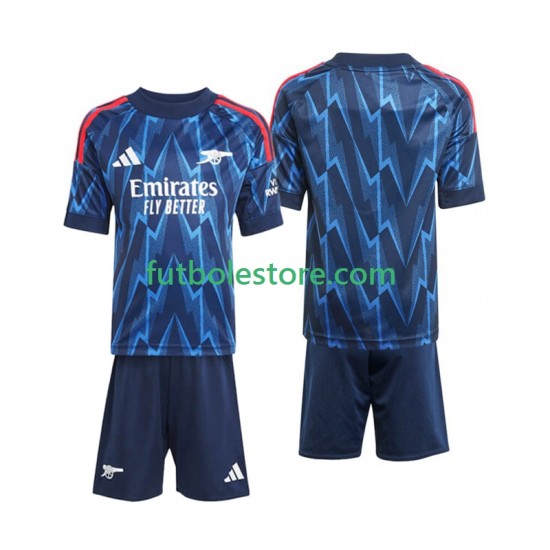 Segunda Equipación del Arsenal 2025-2026 Manga Corta para Niño (Camiseta y pantalón) Segunda Equipación del Arsenal 2025-2026 Manga Corta para Niño (Camiseta y pantalón)