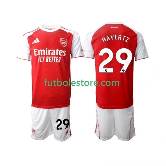 Primera Equipación del Arsenal Kai Havertz 29 2025-2026 Manga Corta para Niño (Camiseta y pantalón) Primera Equipación del Arsenal Kai Havertz 29 2025-2026 Manga Corta para Niño (Camiseta y pantalón)