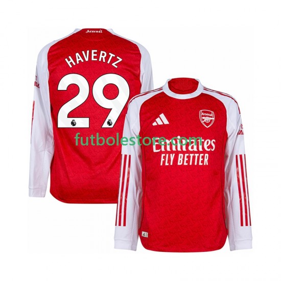 Primera Equipación del Arsenal Kai Havertz 29 2025-2026 ML para Hombre Primera Equipación del Arsenal Kai Havertz 29 2025-2026 ML para Hombre