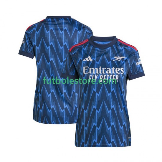 Segunda Equipación del Arsenal 2025-2026 Manga Corta para Mujer Segunda Equipación del Arsenal 2025-2026 Manga Corta para Mujer