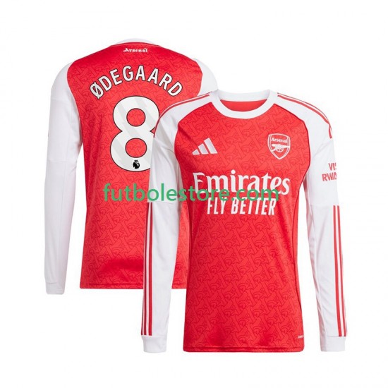 Primera Equipación del Arsenal Martin Odegaard 8 2025-2026 ML para Hombre Primera Equipación del Arsenal Martin Odegaard 8 2025-2026 ML para Hombre
