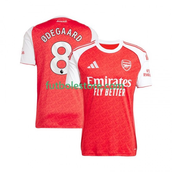 Primera Equipación del Arsenal Martin Odegaard 8 2025-2026 Manga Corta para Hombre Primera Equipación del Arsenal Martin Odegaard 8 2025-2026 Manga Corta para Hombre