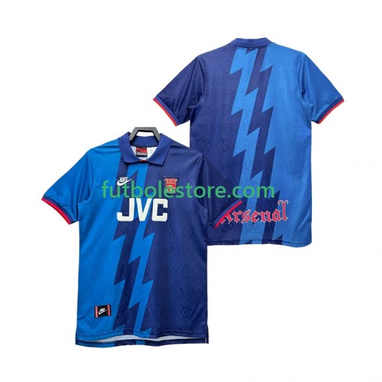 Segunda Equipación del Arsenal Retro 1995 1996 Manga Corta para Hombre Segunda Equipación del Arsenal Retro 1995 1996 Manga Corta para Hombre