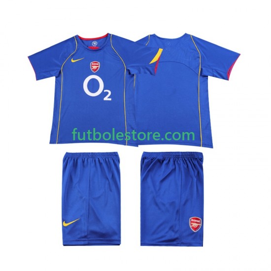 Segunda Equipación del Arsenal Retro 2004 2005 Manga Corta para Niño (Camiseta y pantalón) Segunda Equipación del Arsenal Retro 2004 2005 Manga Corta para Niño (Camiseta y pantalón)