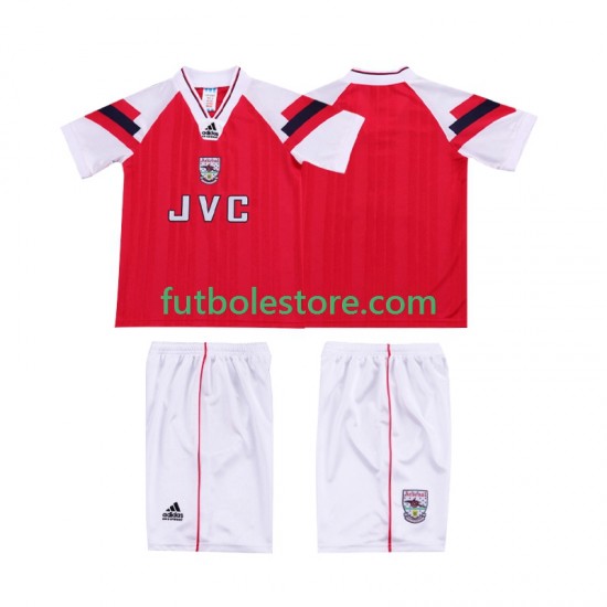 Primera Equipación del Arsenal Retro 1992 1994 Manga Corta para Niño (Camiseta y pantalón) Primera Equipación del Arsenal Retro 1992 1994 Manga Corta para Niño (Camiseta y pantalón)