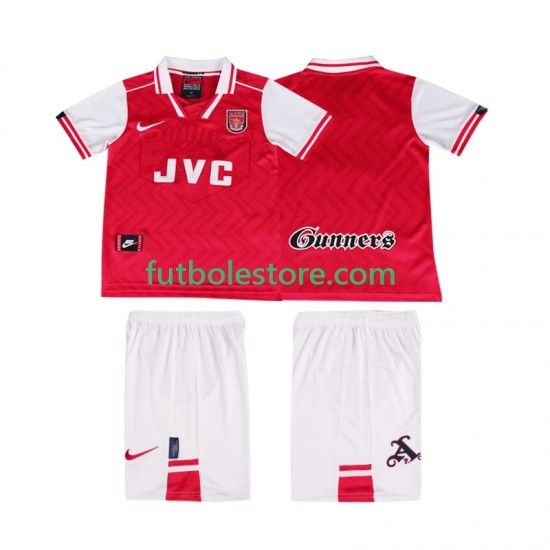Primera Equipación del Arsenal Retro 1996 1997 Manga Corta para Niño (Camiseta y pantalón) Primera Equipación del Arsenal Retro 1996 1997 Manga Corta para Niño (Camiseta y pantalón)