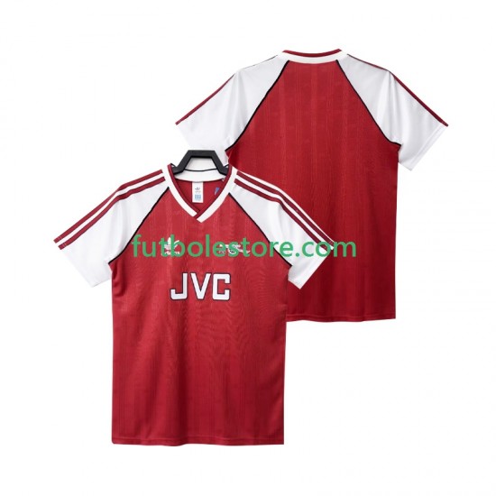 Primera Equipación del Arsenal Retro 1988 1990 Manga Corta para Hombre Primera Equipación del Arsenal Retro 1988 1990 Manga Corta para Hombre