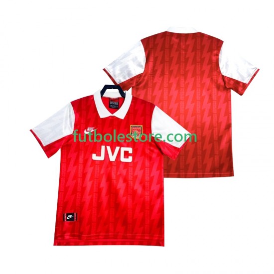 Primera Equipación del Arsenal Retro 1993 1994 Manga Corta para Hombre Primera Equipación del Arsenal Retro 1993 1994 Manga Corta para Hombre