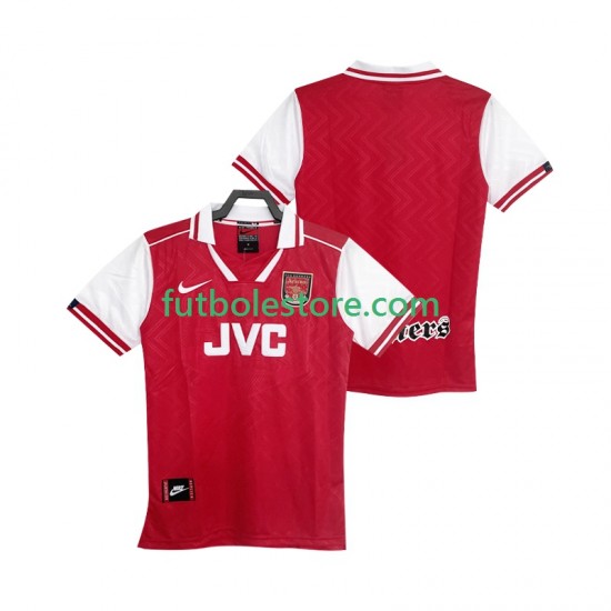 Primera Equipación del Arsenal Retro 1996 1997 Manga Corta para Hombre Primera Equipación del Arsenal Retro 1996 1997 Manga Corta para Hombre