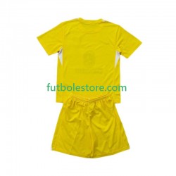 Primera Equipación del Atlético Madrid Portero 2025-2026 Manga Corta para Niño (Camiseta y pantalón)