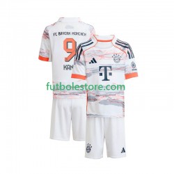 Segunda Equipación del Bayern de Múnich Harry Kane 9 2025-2026 Manga Corta para Niño (Camiseta y pantalón)