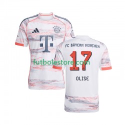 Segunda Equipación del Bayern de Múnich Michael Olise 17 2025-2026 Manga Corta para Hombre