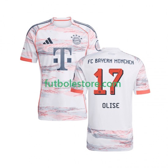 Segunda Equipación del Bayern de Múnich Michael Olise 17 2025-2026 Manga Corta para Hombre Segunda Equipación del Bayern de Múnich Michael Olise 17 2025-2026 Manga Corta para Hombre