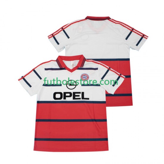 Segunda Equipación del Bayern de Múnich Retro 1998 1999 Manga Corta para Hombre Segunda Equipación del Bayern de Múnich Retro 1998 1999 Manga Corta para Hombre