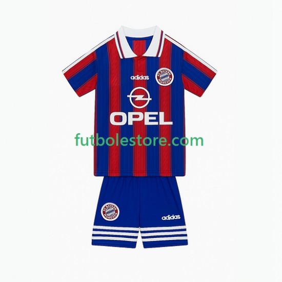 Primera Equipación del Bayern de Múnich Retro 1995 1997 Manga Corta para Niño (Camiseta y pantalón) Primera Equipación del Bayern de Múnich Retro 1995 1997 Manga Corta para Niño (Camiseta y pantalón)