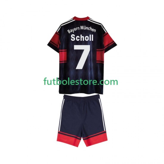 Primera Equipación del Bayern de Múnich Scholl 7 Retro 1997 1999 Manga Corta para Niño (Camiseta y pantalón) Primera Equipación del Bayern de Múnich Scholl 7 Retro 1997 1999 Manga Corta para Niño (Camiseta y pantalón)