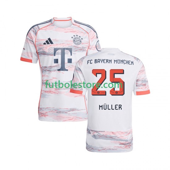 Segunda Equipación del Bayern de Múnich Thomas Muller 25 2025-2026 Manga Corta para Hombre Segunda Equipación del Bayern de Múnich Thomas Muller 25 2025-2026 Manga Corta para Hombre