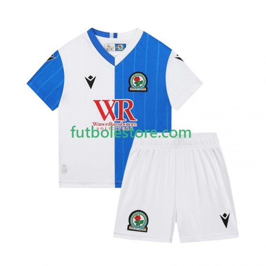 Primera Equipación del Blackburn Rovers 2025-2026 Manga Corta para Niño (Camiseta y pantalón) Primera Equipación del Blackburn Rovers 2025-2026 Manga Corta para Niño (Camiseta y pantalón)