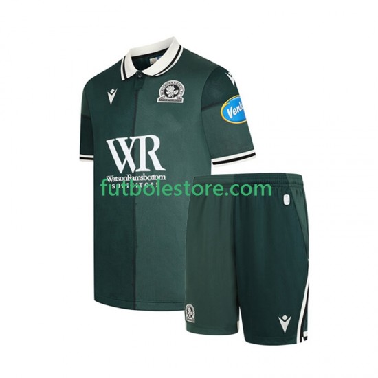 Tercera Equipación del Blackburn Rovers 2025-2026 Manga Corta para Niño (Camiseta y pantalón) Tercera Equipación del Blackburn Rovers 2025-2026 Manga Corta para Niño (Camiseta y pantalón)