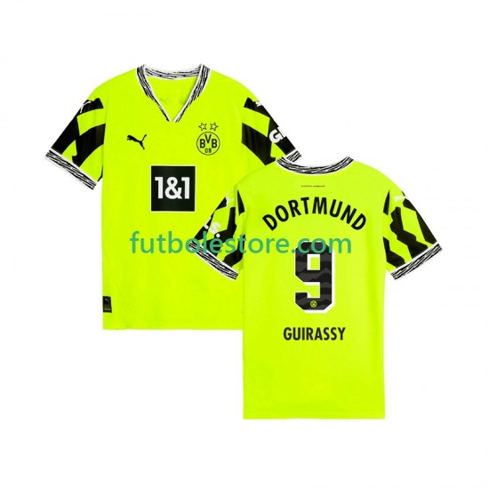 Primera Equipación del Borussia Dortmund Serhou Guirassy 9 Special 2024-2025 Manga Corta para Hombre Primera Equipación del Borussia Dortmund Serhou Guirassy 9 Special 2024-2025 Manga Corta para Hombre
