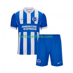 Primera Equipación del Brighton Hove Albion 2025-2026 Manga Corta para Niño (Camiseta y pantalón)