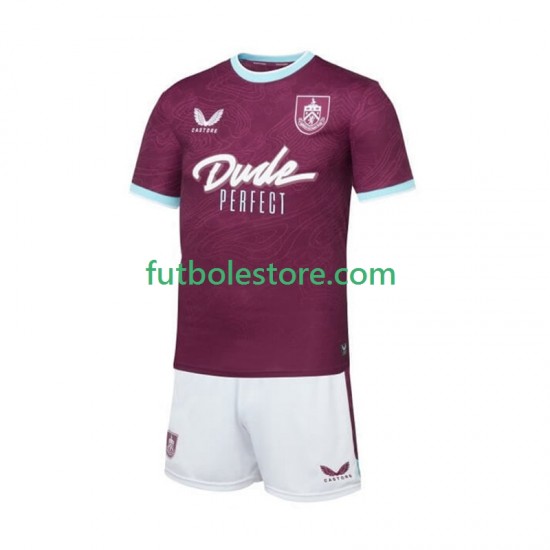 Primera Equipación del Burnley 2025-2026 Manga Corta para Niño (Camiseta y pantalón) Primera Equipación del Burnley 2025-2026 Manga Corta para Niño (Camiseta y pantalón)