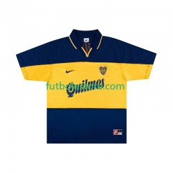 Primera Equipación del CA Boca Juniors Retro 1999 2000 Manga Corta para Hombre