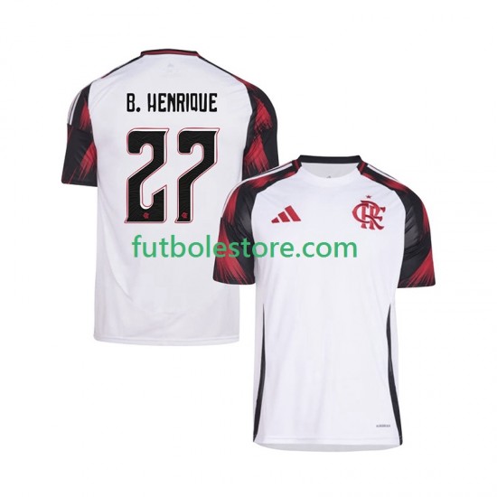 Segunda Equipación del CR Flamengo Bruno Henrique 27 2025-2026 Manga Corta para Hombre Segunda Equipación del CR Flamengo Bruno Henrique 27 2025-2026 Manga Corta para Hombre