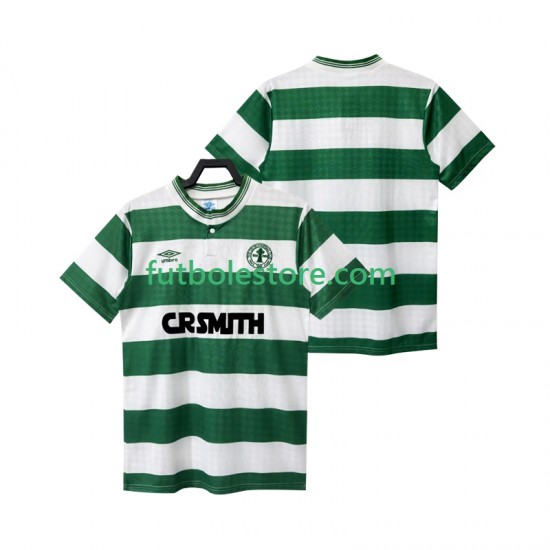 Tercera Equipación del Celtic FC Retro 1987 1988 Manga Corta para Hombre Tercera Equipación del Celtic FC Retro 1987 1988 Manga Corta para Hombre