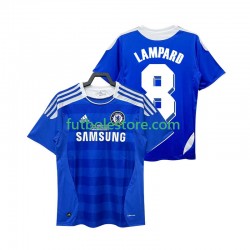 Primera Equipación del Chelsea LAMPARD 8 Retro 2011 2012 Manga Corta para Hombre