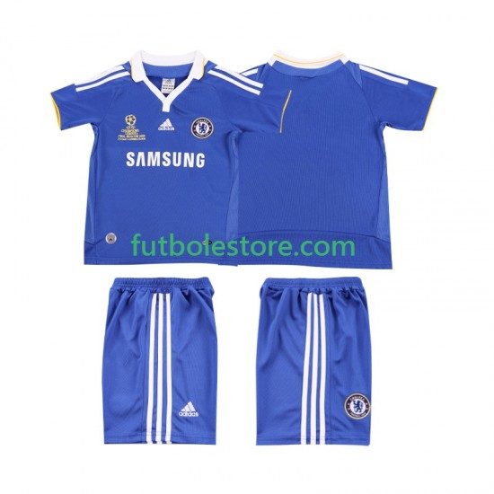 Primera Equipación del Chelsea Retro 2007 2008 Manga Corta para Niño (Camiseta y pantalón) Primera Equipación del Chelsea Retro 2007 2008 Manga Corta para Niño (Camiseta y pantalón)