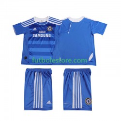 Primera Equipación del Chelsea Retro 2011 2012 Manga Corta para Niño (Camiseta y pantalón)