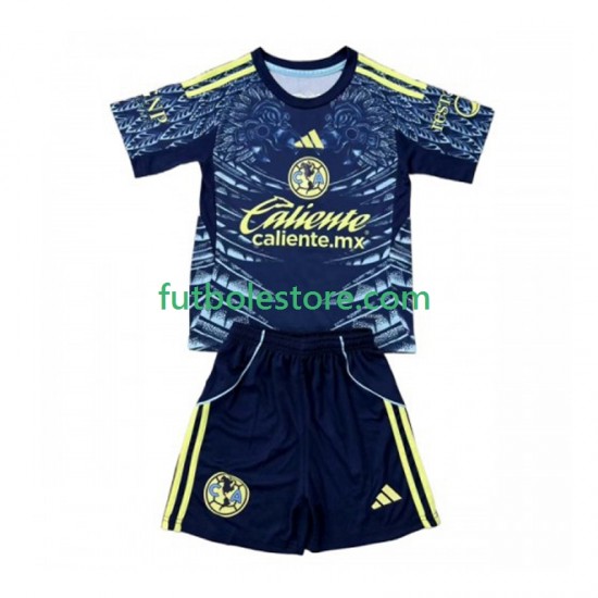 Segunda Equipación del Club América 2025-2026 Manga Corta para Niño (Camiseta y pantalón) Segunda Equipación del Club América 2025-2026 Manga Corta para Niño (Camiseta y pantalón)