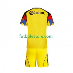 Primera Equipación del Club América 2025-2026 Manga Corta para Niño (Camiseta y pantalón)